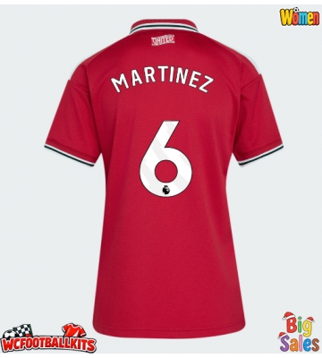 Manchester United Lisandro Martinez #6 Replica Home Stadium Shirt for Women 2026-27 Short Sleeve